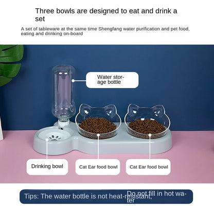Elevated Cat and Dog Bowls for Easy Feeding - Smarsty