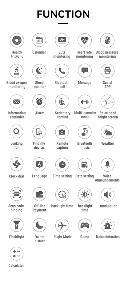 Smart Watch with Bluetooth Call and Health Monitoring - Smarsty