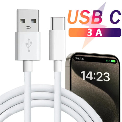 USB Type C Fast Charging Cable 3A for Mobile Devices - Smarsty