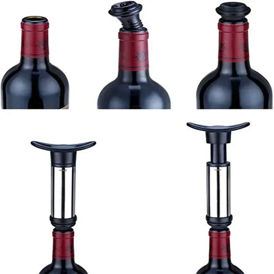 Stainless Steel Wine Stopper Vacuum Pump Eco-Friendly Design - Smarsty