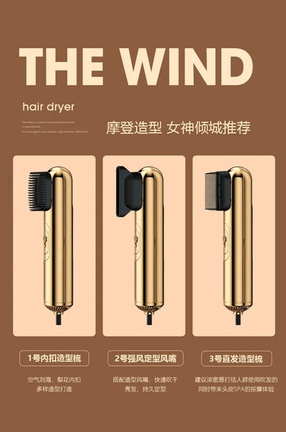 Aurora 3 in 1 Hair Dryer with Moisturizing Ion Technology - Smarsty
