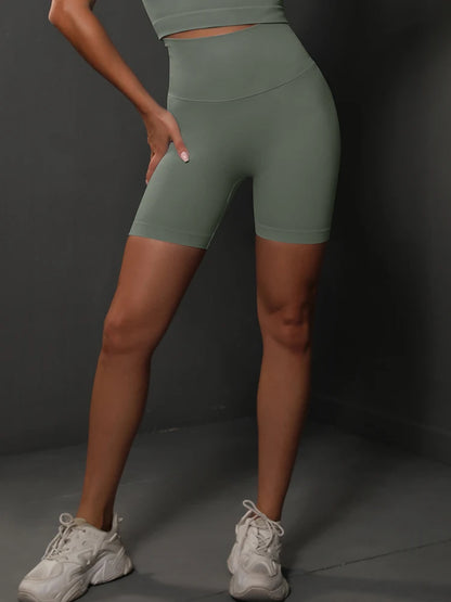 Yoga Shorts Women Sports Shorts Seamless Gym Workout Shorts High Waist Push Up Fitness Sports Shorts Cycling Shorts - Smarsty