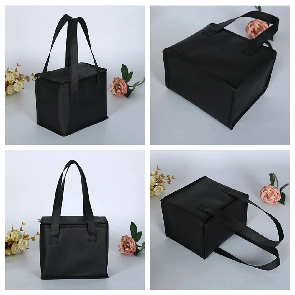 Portable Lunch Cooler Bag Folding Insulation Picnic Ice Pack Food Thermal Bag Drink Carrier Insulated Bags Beer Delivery Bag - Smarsty