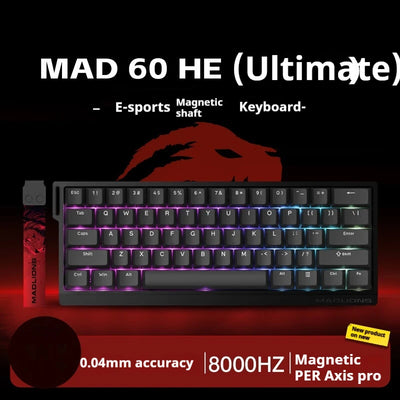 Mechanical Keyboard 60 68 USB Wired RGB Gaming Ergonomic - Smarsty