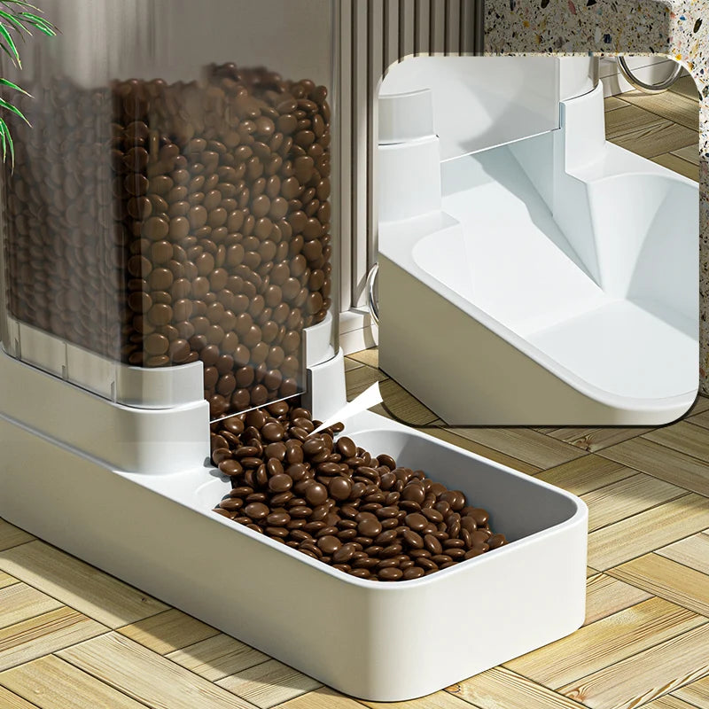 Automatic Pet Feeder and Water Bowl for Dogs and Cats - Smarsty