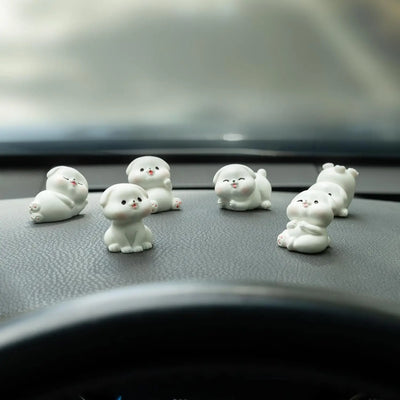 Cute Mini Animal Car Dashboard Decor Fun Ornaments For Cars - Smarsty