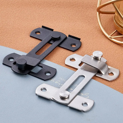 Sliding Barn Door Latch Sliding Right Angle Door Latch Door Bolt Wine Cooler Closet Window Door Latch Plug Baby Safety Latch - Smarsty