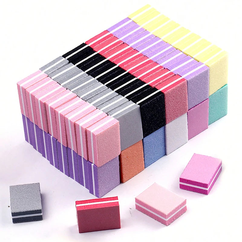 50Pcs Professional Mini Nail Files for Perfect Manicure - Smarsty
