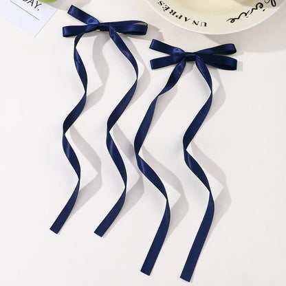Fabric Hair Bow Clips Set for Women and Girls - Smarsty