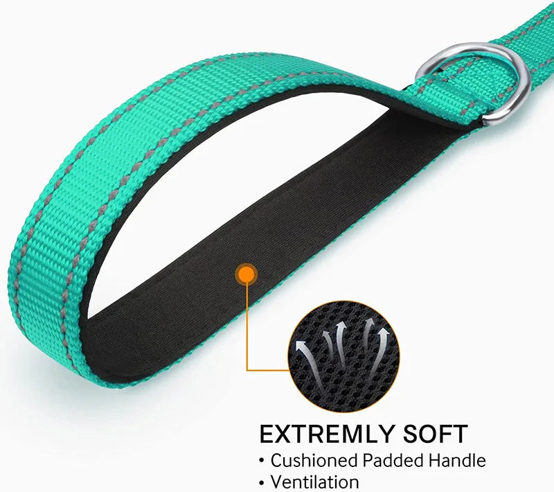 Reflective Dog Harness Leash for Safe Night Walks - Smarsty