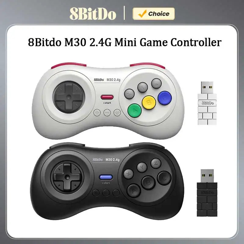 8Bitdo M30 Wireless Gamepad for Sega Genesis Mini - Smarsty