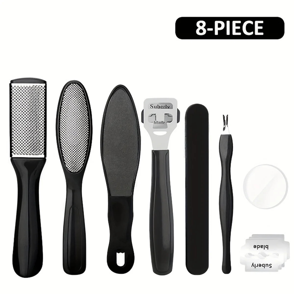 Stainless Steel Pedicure Set for Exfoliating Calluses - Smarsty