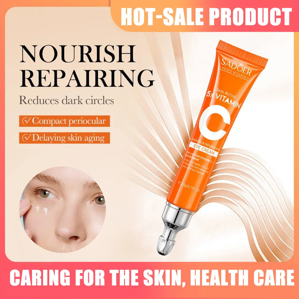 Fast Acting Eye Cream for Dark Circles and Puffiness - Smarsty