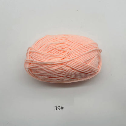 Soft Milk Cotton Yarn for Hand Knitting Projects - Smarsty