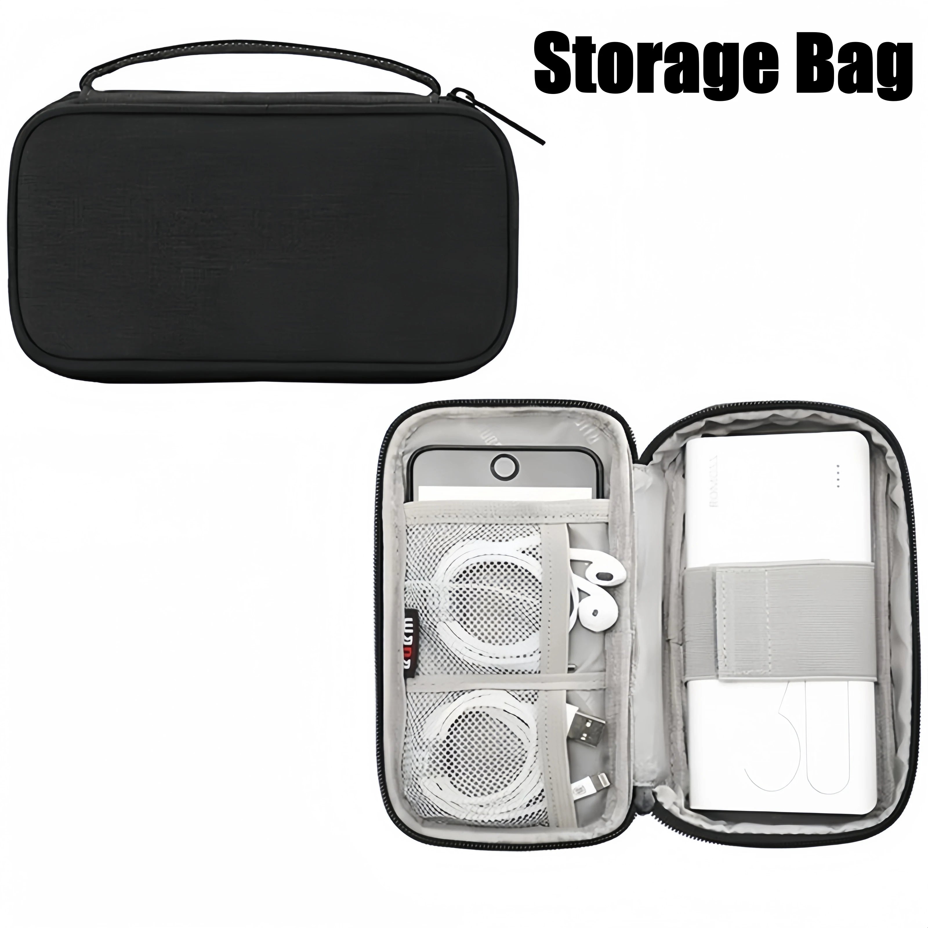Travel Cable Organizer Case Zipper for Electronics - Smarsty