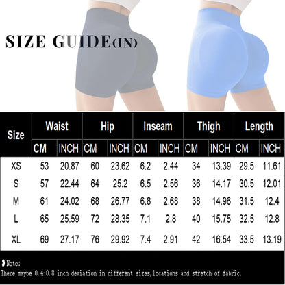 Women's High Waist Peach Lift Hip Sports Shorts Tight Yoga Shorts Shorts for Women Women's Shorts Summer Womens Shorts Elegant - Smarsty