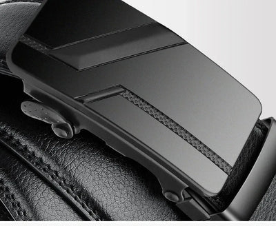 Mens PU Leather Automatic Buckle Belt High Quality - Smarsty