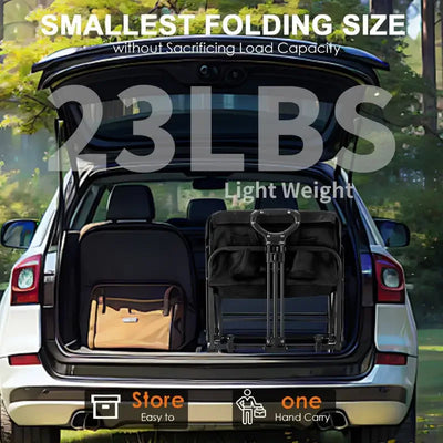 Foldable Wagon, 330/450LB Heavy Duty Foldable Utility Garden Wagon With Terrain Car storage car Wheels, Side Pockets, Portable C