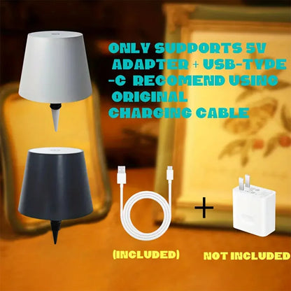 Wireless Bottle Lamp with 3-Color Touch Control - Smarsty