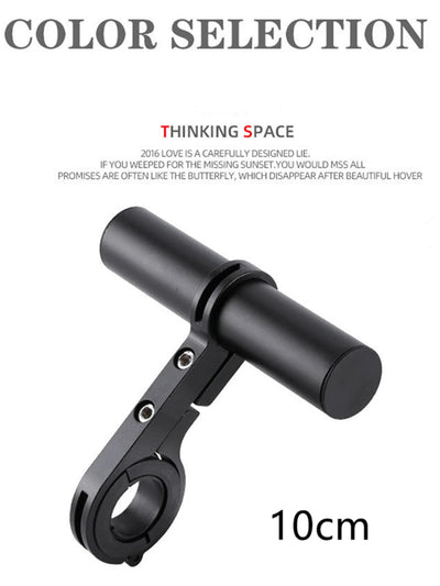 10/20/30cm Bicycle Handlebar Extended Bracket MTB Headlight Mount Extented Bar Road Mountain Bike Handlebar Extender Rack Parts - Smarsty