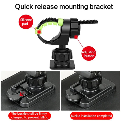 Waterproof Bike Phone Holder With TPU Touch Screen Mount - Smarsty
