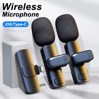 Wireless Lavalier Microphone for iPhone and Android - Smarsty