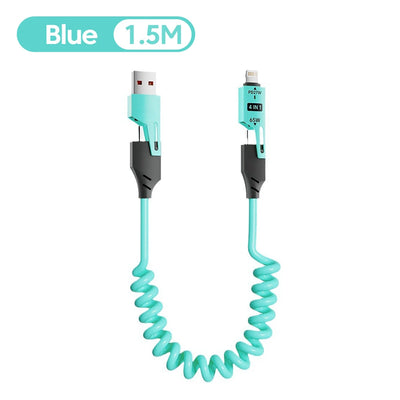 NNBILI 4 in 1 65W Quick Charger Data Cable - Smarsty