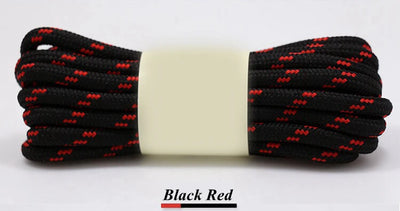 Round Climbing Shoelaces Hiking Walking Shoe Laces Work Boot Shoelace Outdoor Mountaineering Non Slip Duty Durable Shoestrings - Smarsty