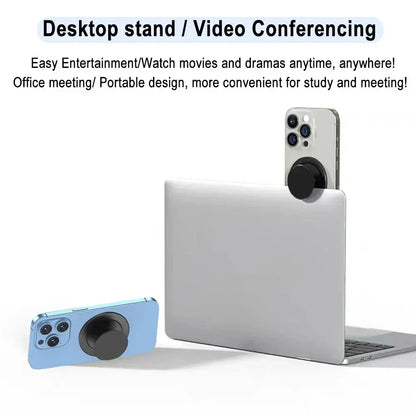 Magnetic Folding Phone Grip Holder With Pocket Stand - Smarsty