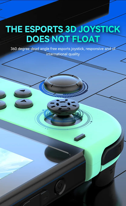 BT 5.2 RGB LED Joy Controller for Nintendo Switch - Smarsty