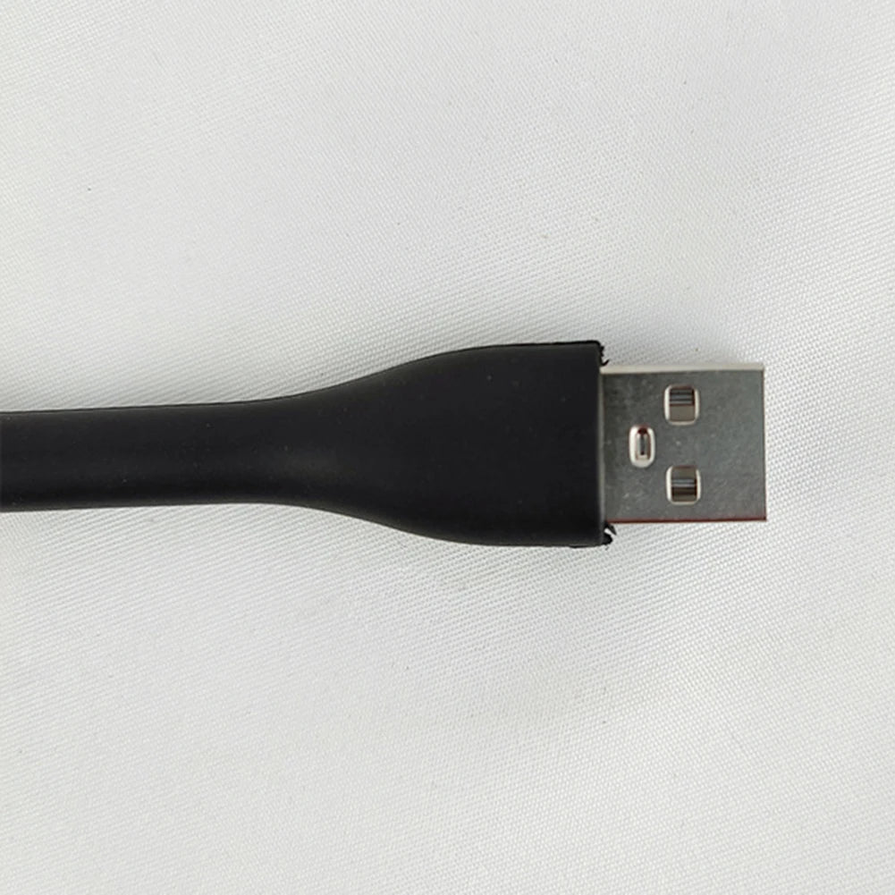 USB LED Light Book Light Flexible Portable Night Light Gooseneck USB Lamp Compatible for Power Bank Notebook Laptop