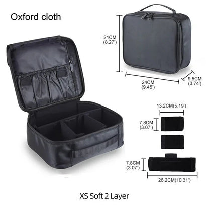 Large Capacity Travel Makeup Case Cosmetic Organizer - Smarsty