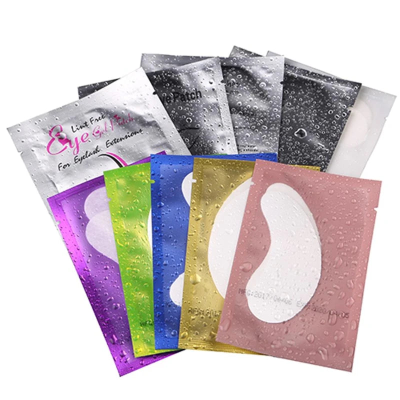 100 Pairs Eye Patches for Eyelash Extensions with Comfort Fit - Smarsty