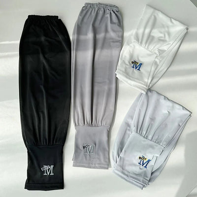 Mens UV Protection Ice Arm Sleeves Lightweight Cooling Gloves - Smarsty