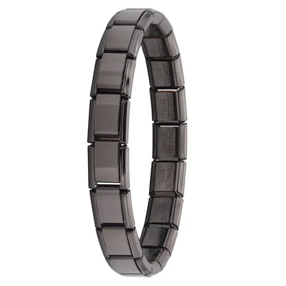 Hapiship Women's Italian Stainless Steel Charm Bracelet - Smarsty