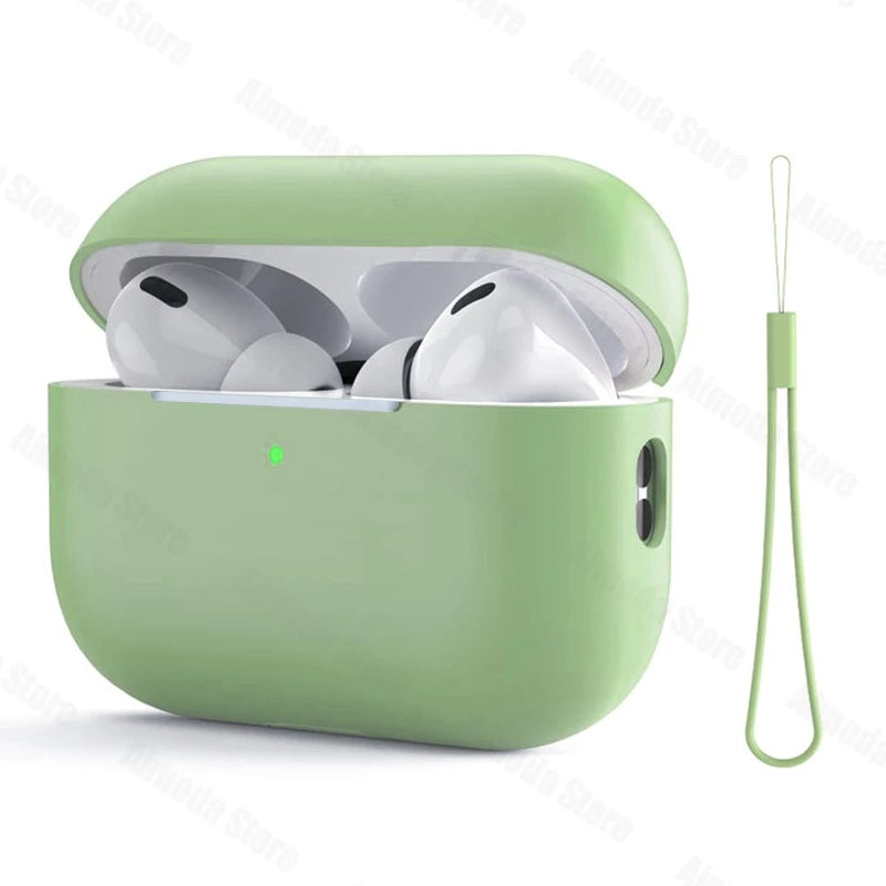 Liquid Silicone Case for AirPods Pro 2 with Soft Protection - Smarsty