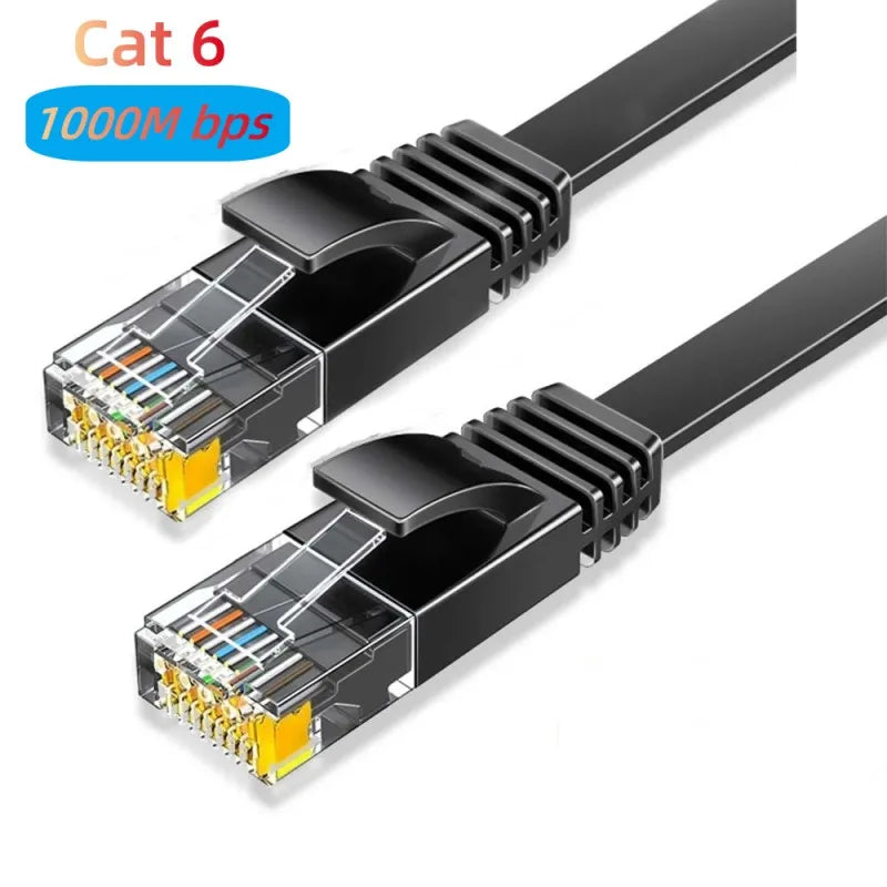 MIZIQIER CAT 8 Flat Network Cable 40Gbps for Gaming - Smarsty