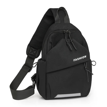 Nylon Messenger Bag With Adjustable Strap For Outdoor Use - Smarsty