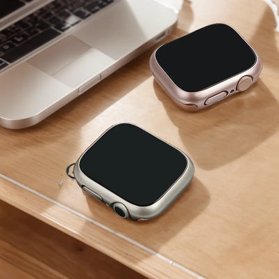 Tempered Glass+Case For Apple Watch 38mm 40mm 41mm 42mm 44mm 45mm 46mm Screen Protector Protective Cover iWatch 10 8 7 9 6 SE 5 - Smarsty