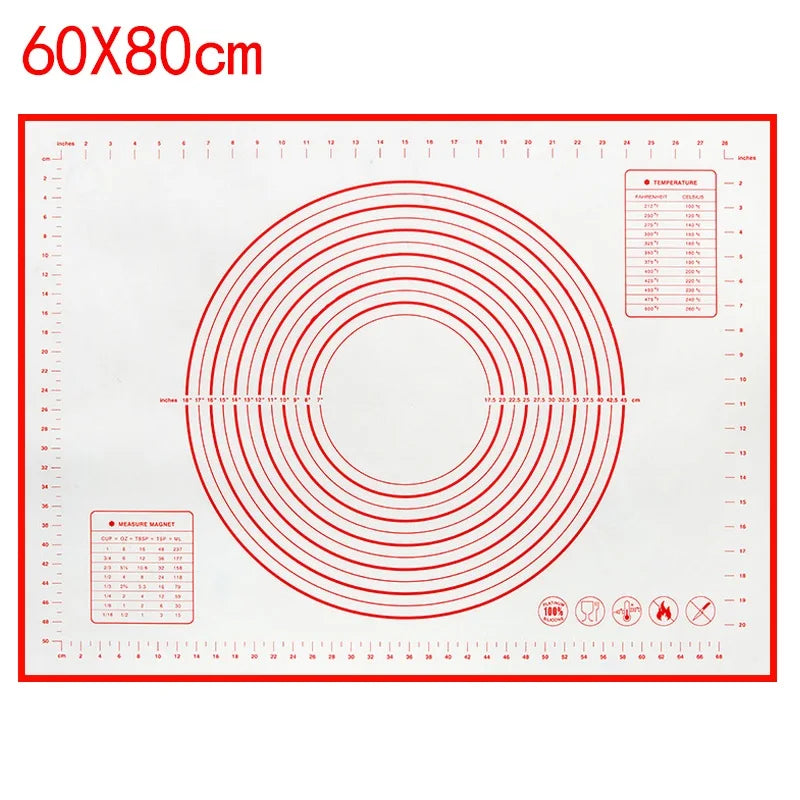 Non-Stick Silicone Baking Mat for Easy Dough Preparation - Smarsty