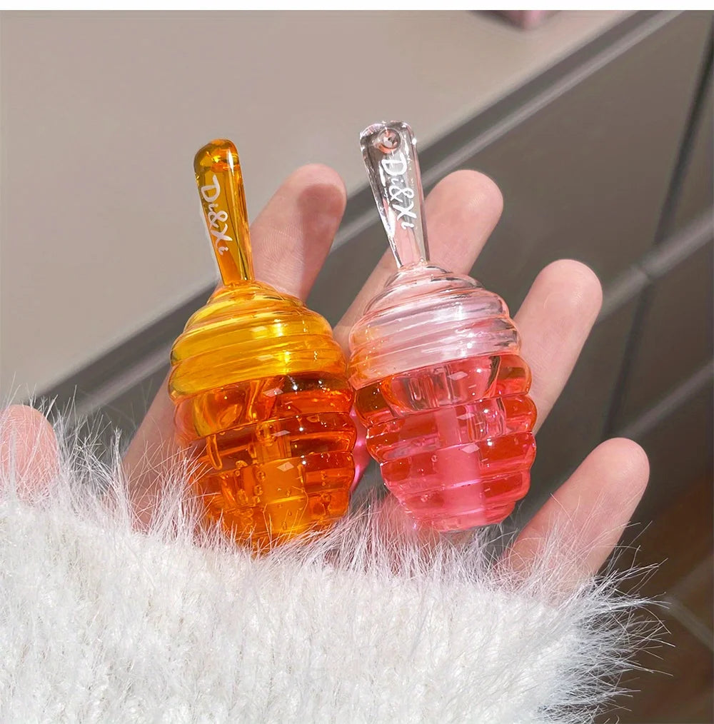 Small Honeypot Lip Oil for Moisturizing Soft Lips - Smarsty