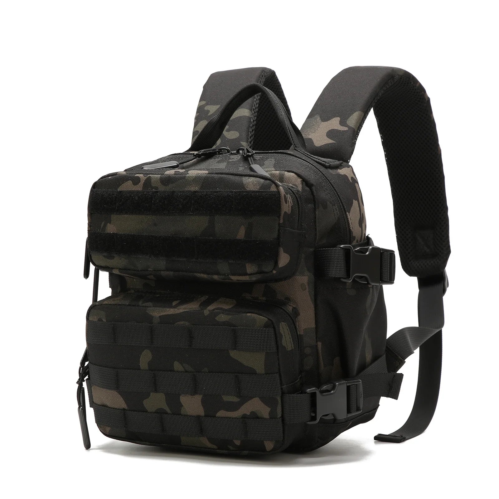 9L Mini Tactical Backpack Small Gym Bag Fitness Portable Backpack With Molle System For Hiking, Camping, Traveling, Daily Use - Smarsty