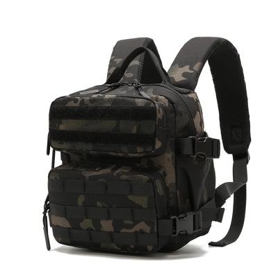 9L Mini Tactical Backpack Small Gym Bag Fitness Portable Backpack With Molle System For Hiking, Camping, Traveling, Daily Use - Smarsty