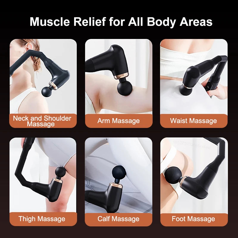 Portable Deep Tissue Massage Gun for Muscle Relief - Smarsty
