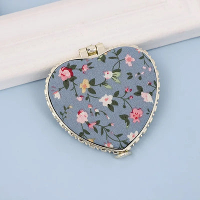 Portable Floral Makeup Mirror for Women Gifts - Smarsty