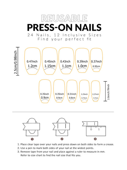 Pink Bowknot Stiletto Press On Nails 24PCS Full Cover - Smarsty