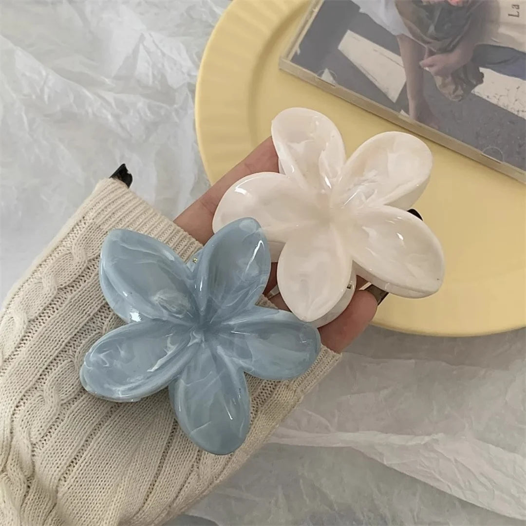 Floral Hair Clip With Secure Grip Fresh Sweet Design - Smarsty