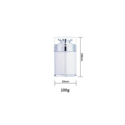 Airless Pump Jar for Makeup Lotion Refillable Container - Smarsty
