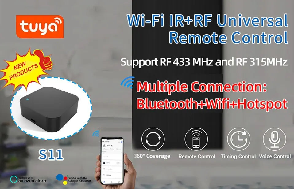 Tuya WiFi Remote Control for Smart Home Devices - Smarsty