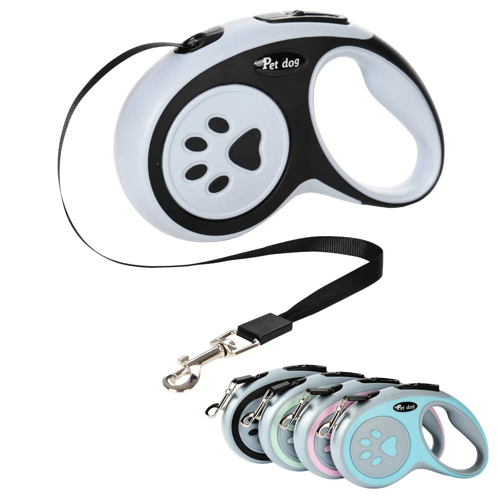 Retractable Nylon Dog Leash for Easy Walking - Smarsty